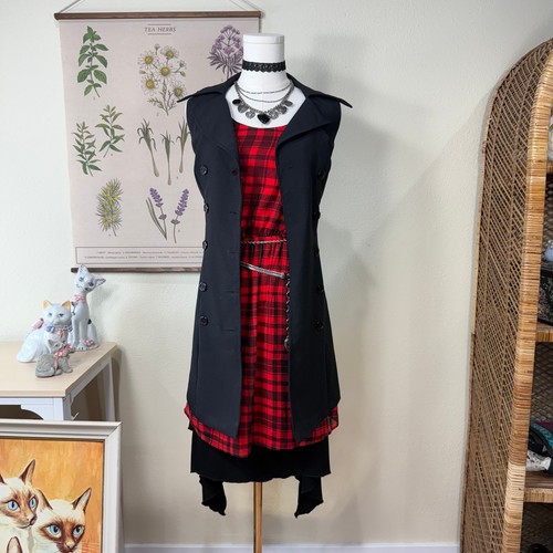 Guess red black - guess, plaid